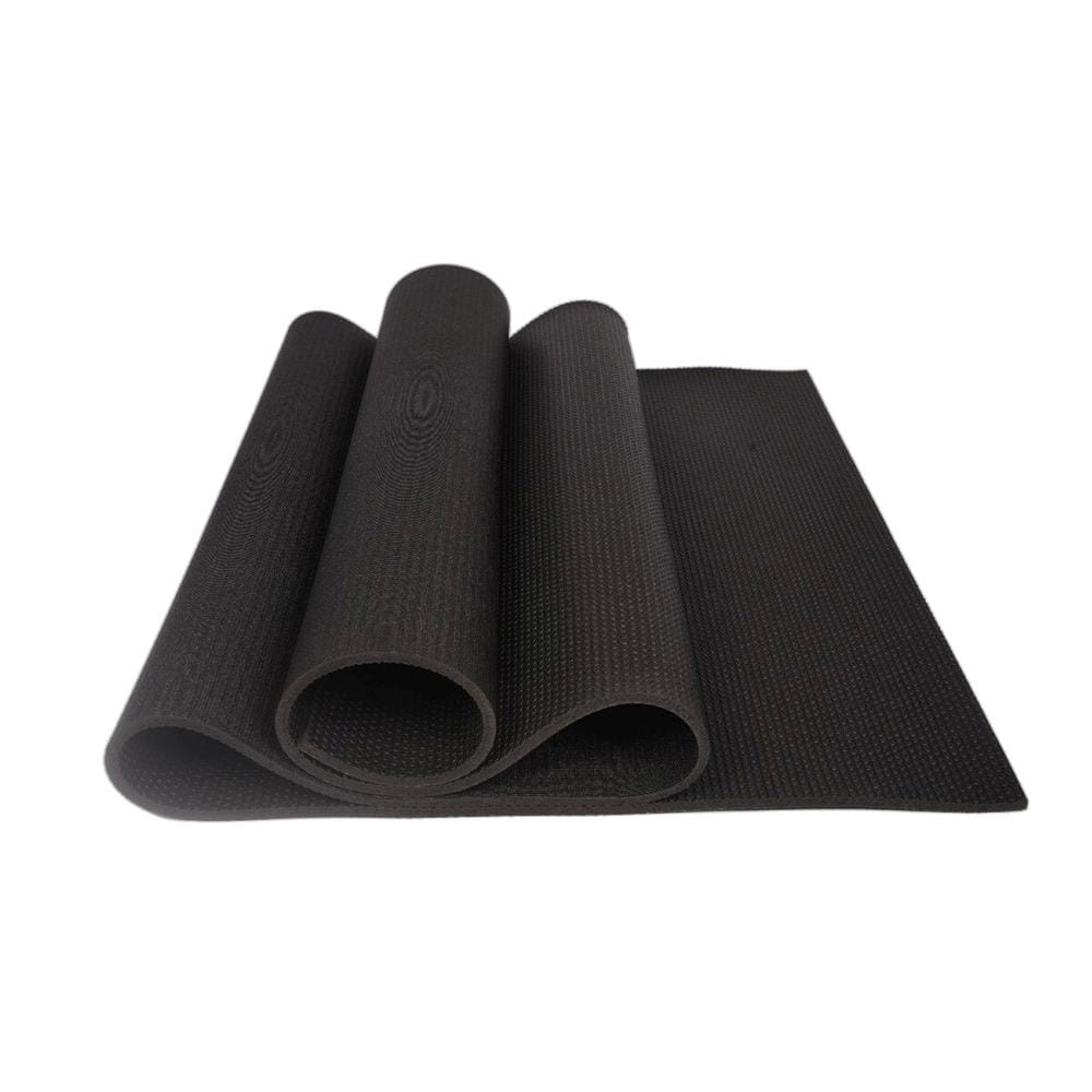 แผ่นยางรองลู่วิ่ง GRANDE PVC 6 มม. สีดำ