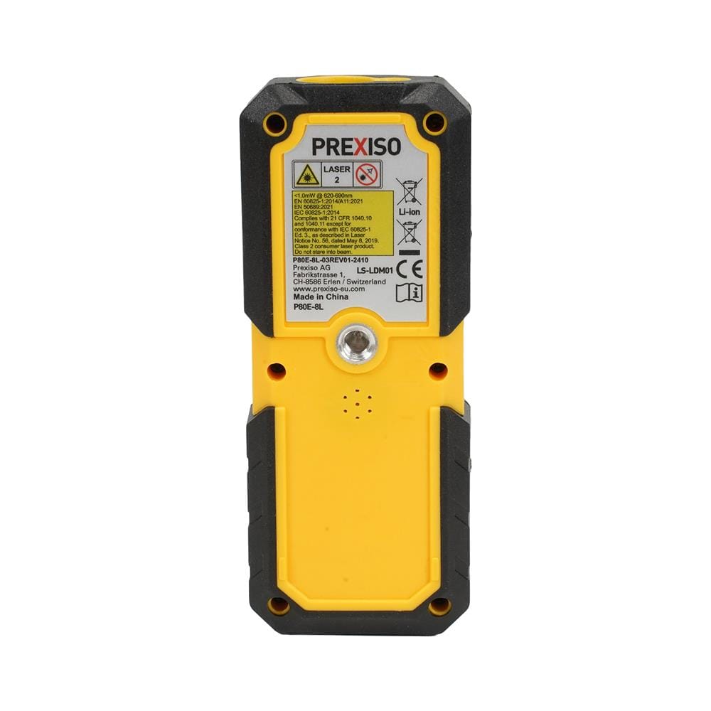 เครื่องวัดระยะเลเซอร์ PREXISO P80E-8L 80 ม.