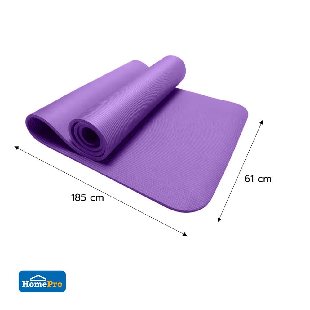 เสื่อโยคะ GRANDE NBR 10 มม. สีม่วง
