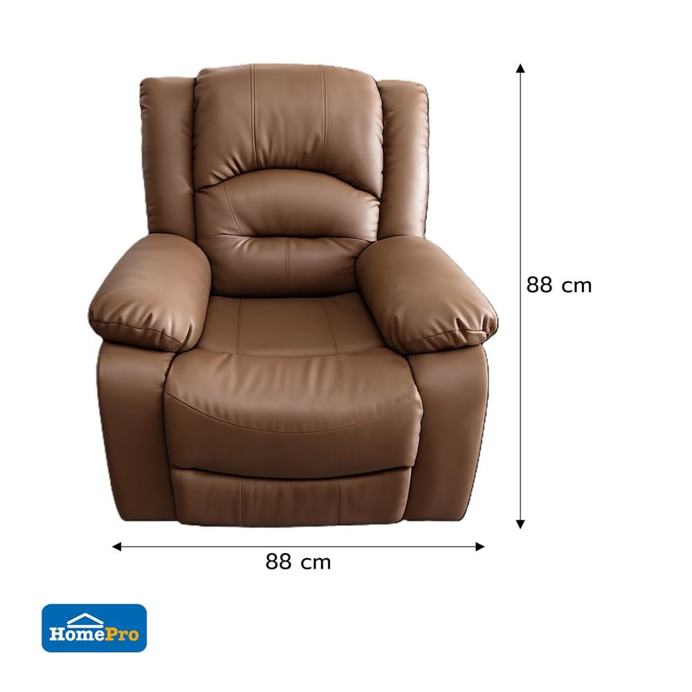 RECLINER FURDINI DEVAR สีน้ำตาล