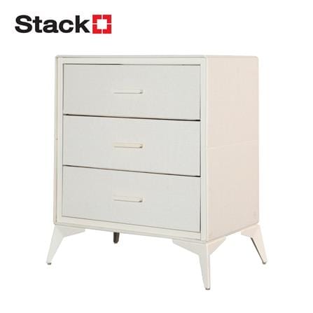 ชั้นลิ้นชักผ้า 3 ชั้น STACKO LUXE 64x34x72.5 ซม. สีเบจ_0