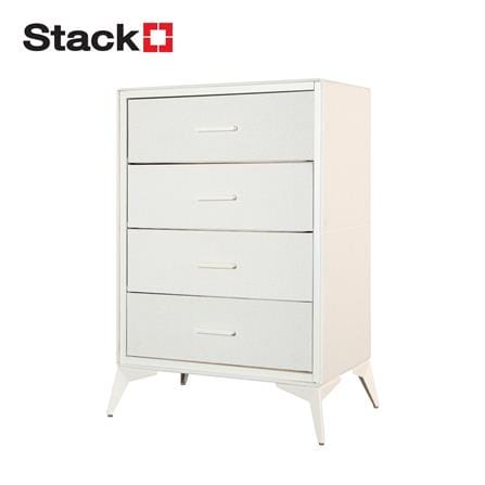 ชั้นลิ้นชักผ้า 4 ชั้น STACKO LUXE 64x34x90.5 ซม. สีเบจ_0