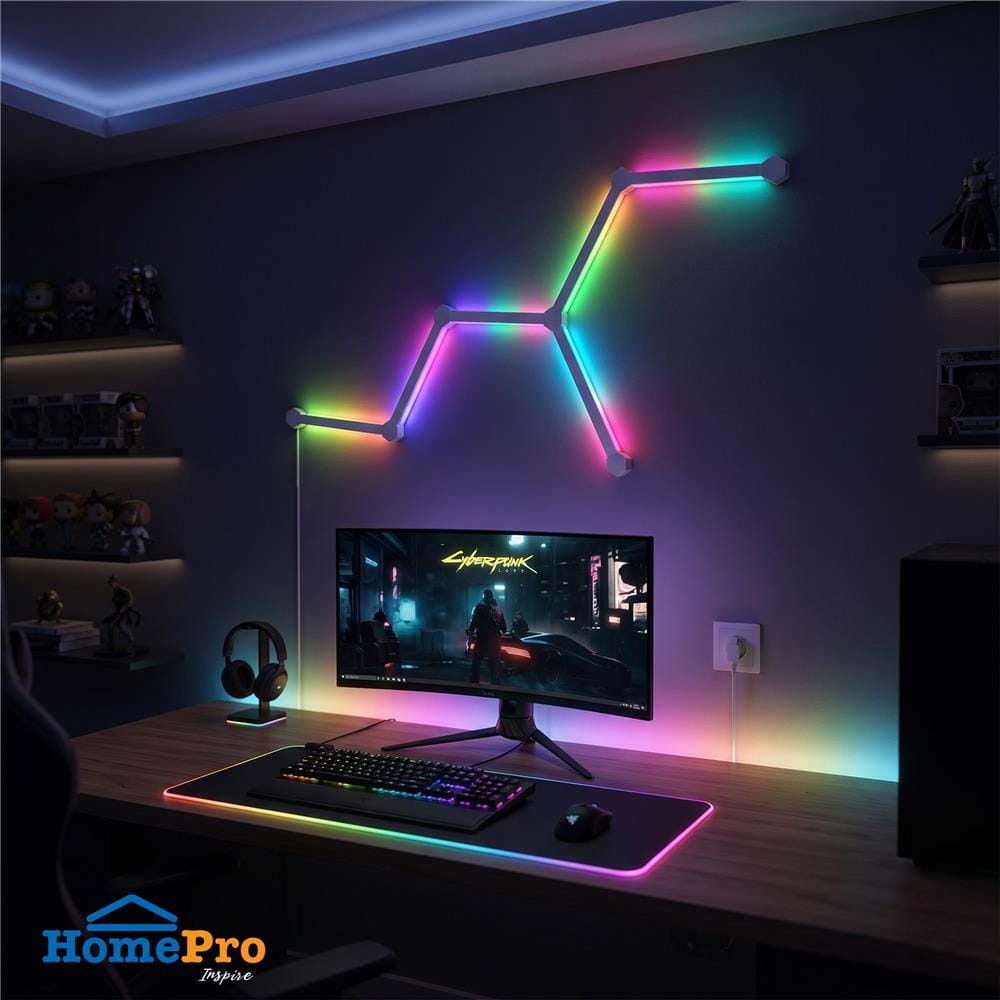 ไฟตกแต่งผนัง LED แบบแท่ง HOMEPRO 5 วัตต์ RGB