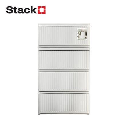ตู้ลิ้นชัก 4 ชั้น STACKO FLOW 53.5x40x92.5 ซม. สีขาว_0