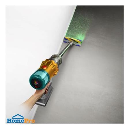 เครื่องดูดฝุ่นแบบด้าม DYSON SV46 V12 DETECT SLIM ABSOLUTE สีไอออน/เหลือง_5