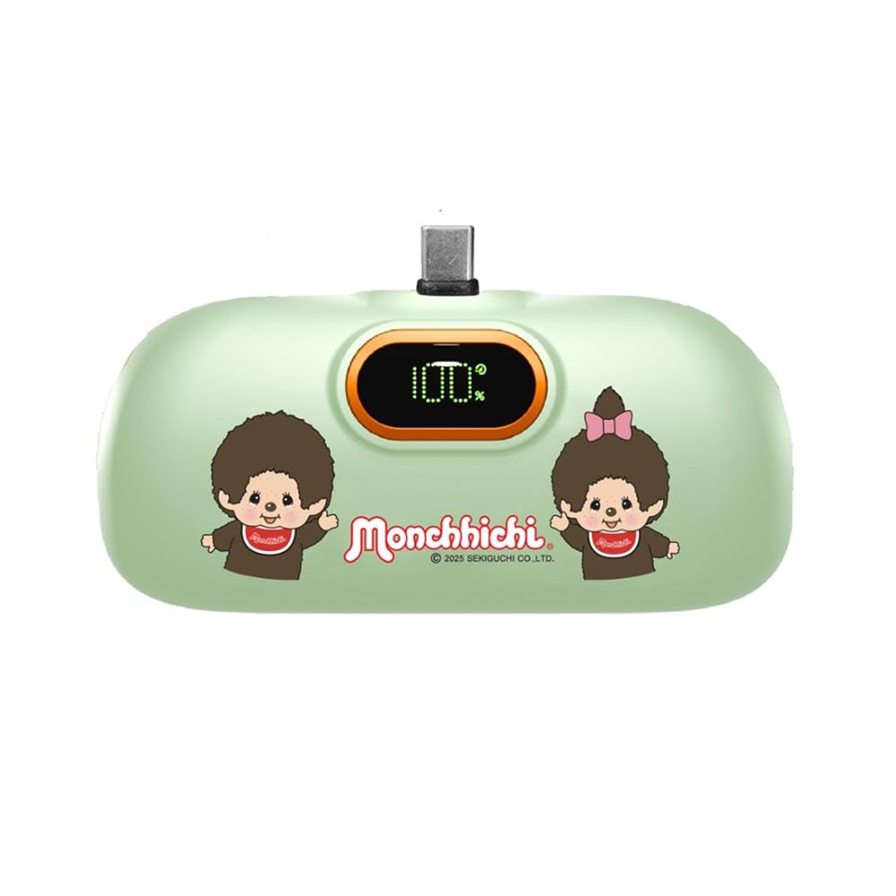 แบตเตอรี่สำรอง AMAZE ONE AMCB002 BOY&GIRL 5000mAh สีเขียว