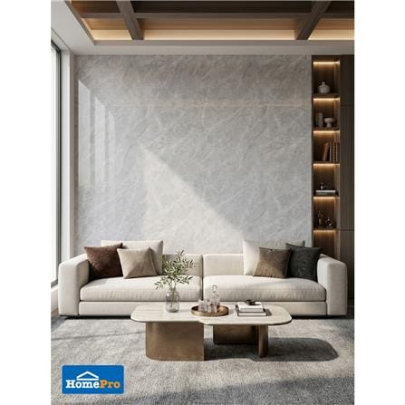 แผ่นตกแต่งผนัง PVC 122x244 ซม. TARA โอปอล์ เทา_2