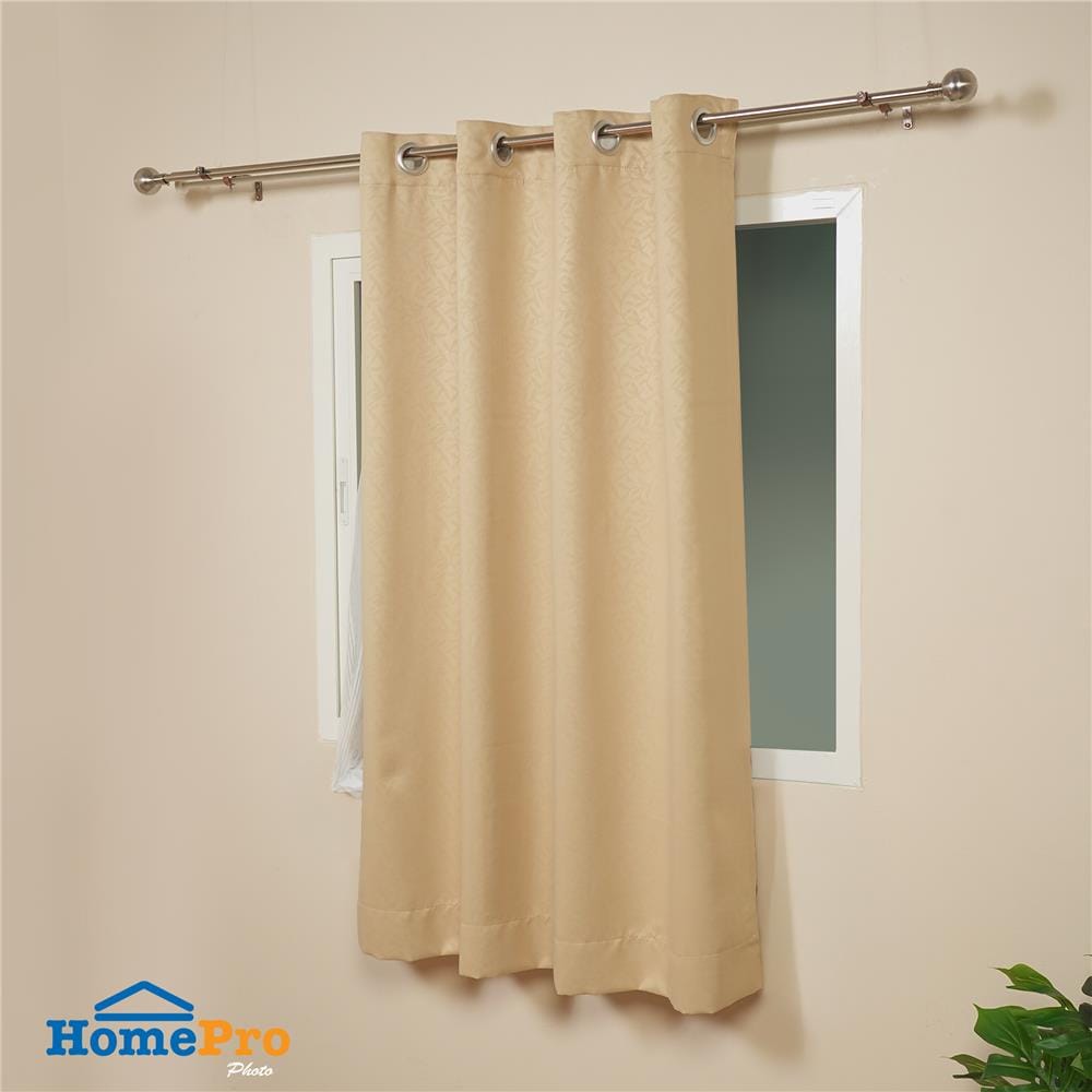 ผ้าม่าน EYELET HOME LIVING STYLE NOVA UV 140x160 ซม. สีน้ำตาล