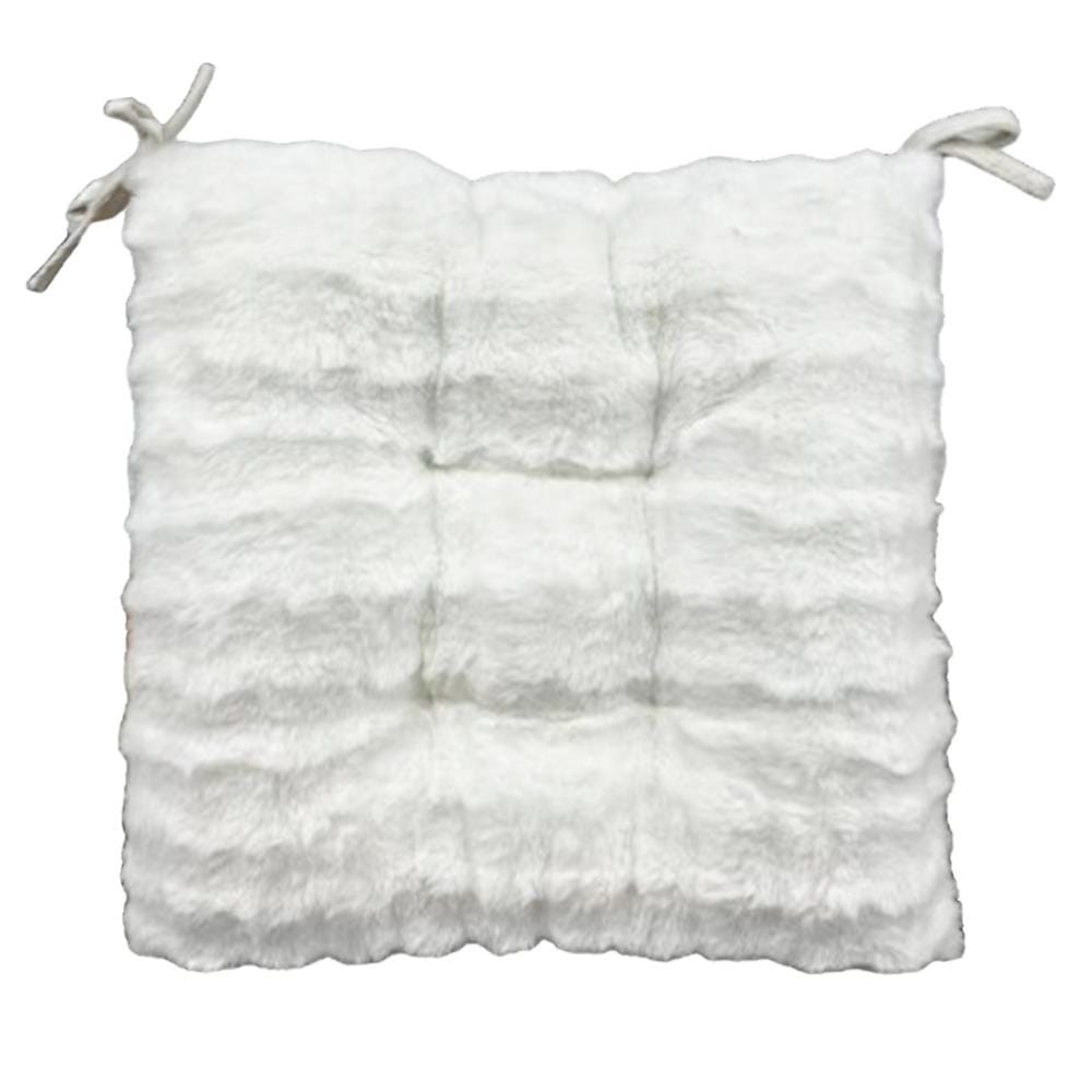 เบาะรองนั่ง HOME LIVING STYLE PREVA 17x17 นิ้ว สีขาว