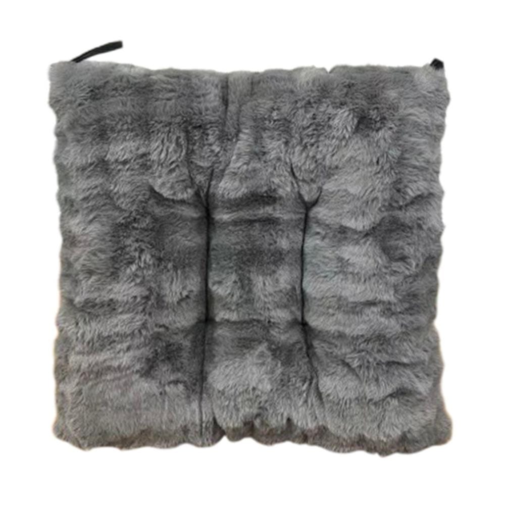 เบาะรองนั่ง HOME LIVING STYLE PREVA 17x17 นิ้ว สีเทา