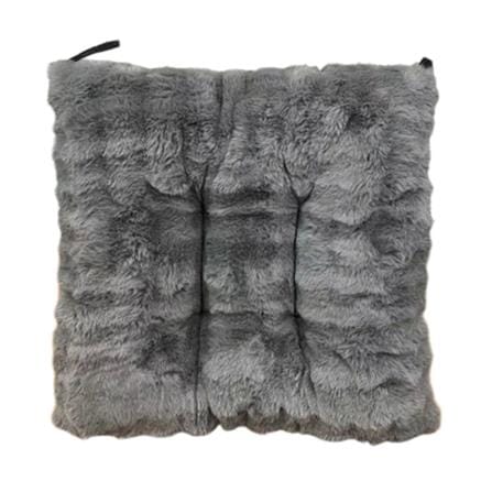 เบาะรองนั่ง HOME LIVING STYLE PREVA 17x17 นิ้ว สีเทา_0
