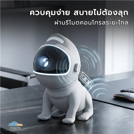 ไฟตั้งโต๊ะ LED CARINI PJT PL02 10 วัตต์ สีขาว/ดำ_4