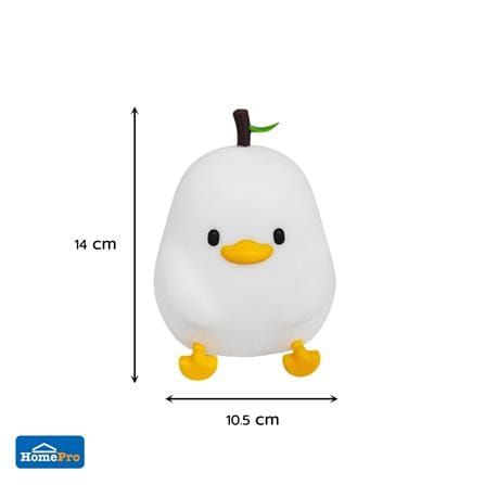 ไฟตั้งโต๊ะ LED CARINI DUCK-PEAR 1.4 วัตต์ สีขาว/เหลือง_2