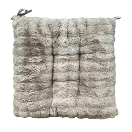 เบาะรองนั่ง HOME LIVING STYLE PREVA 17x17 นิ้ว สีน้ำตาล_0