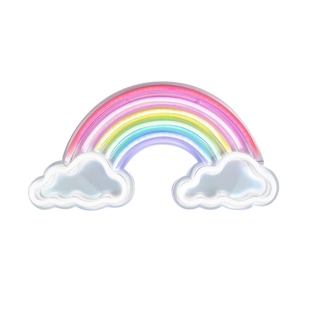 ป้ายไฟ LED CARINI RAINBOW สีแดง/ชมพู/เหลือง/เขียว/น้ำเงิน/ขาว