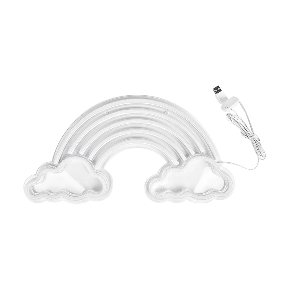 ป้ายไฟ LED CARINI RAINBOW สีแดง/ชมพู/เหลือง/เขียว/น้ำเงิน/ขาว