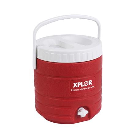 กระติกน้ำแข็งทรงกลมมีก๊อก SPRING XPLOR 13 ลิตร สีแดง_0