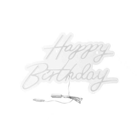 ป้ายไฟ LED CARINI HAPPY BIRTHDAY 10 วัตต์ WARM WHITE_1