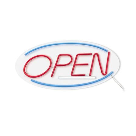 ป้ายไฟ LED CARINI OPEN 10 วัตต์ สีแดง/ขาว/น้ำเงิน