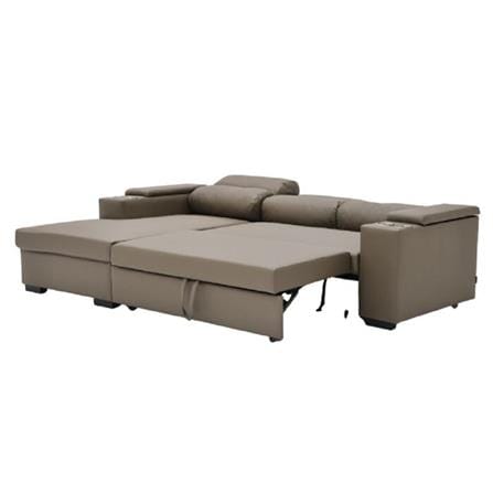 โซฟาเข้ามุมซ้าย SOFA SOLUTIONS GOMIC สีน้ำตาล_8