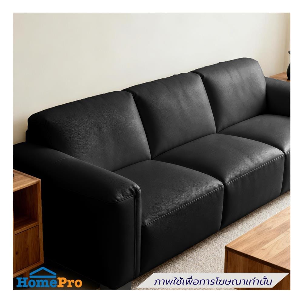 สติ๊กเกอร์ หนังเทียม HOME LIVING STYLE 0.45x1.20 ม. สีดำ
