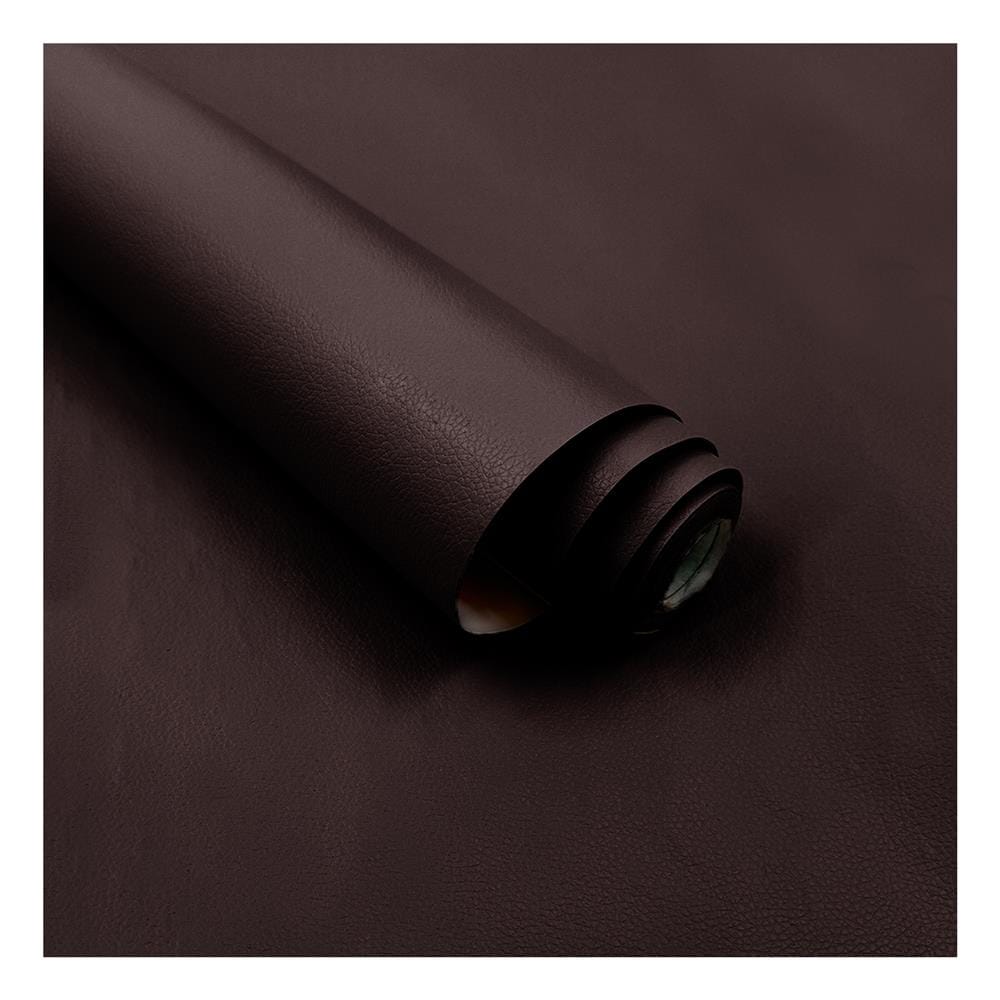 สติ๊กเกอร์ หนังเทียม HOME LIVING STYLE 0.45x1.20 ม. สีน้ำตาล