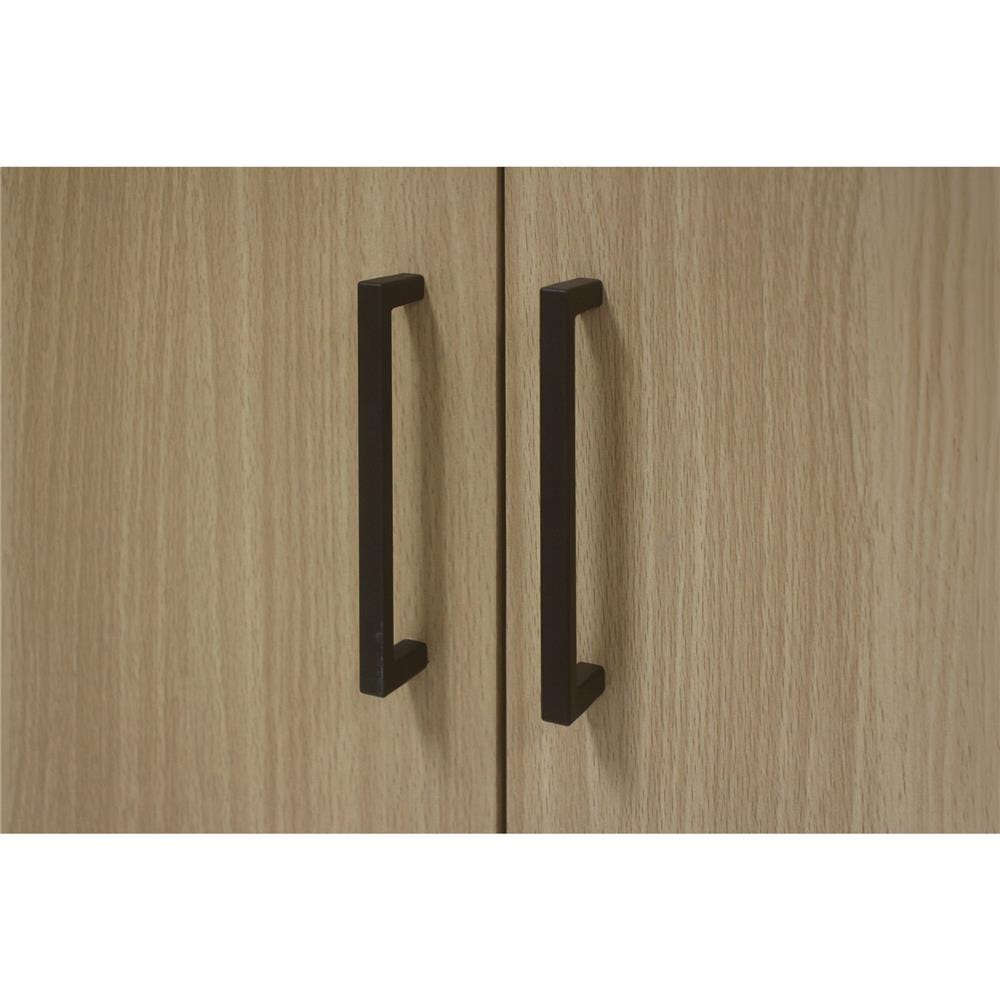 ตู้เสื้อผ้า 2 บานเปิด FURDINI GOOD 120 ซม. สี NT OAK