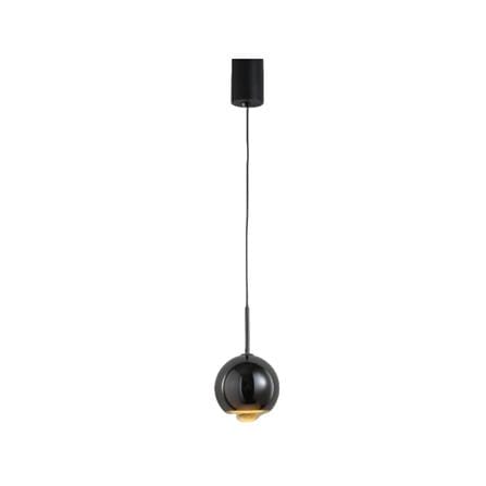 ไฟช่อ LED CARINI KM1606-120mmBP 7 วัตต์ COOL WHITE สีดำ 1 หัว_0