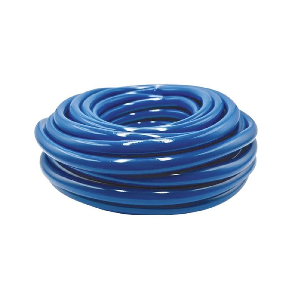 สายยางม้วน PVC SPRING 5/8 นิ้ว x 30 ม. สีฟ้า