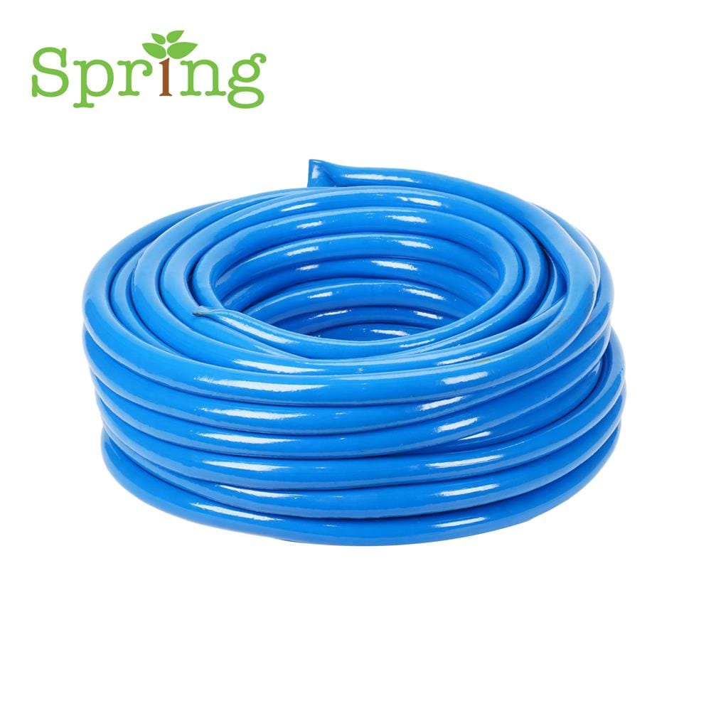 สายยางม้วน PVC SPRING 5/8 นิ้ว x 30 ม. สีฟ้า