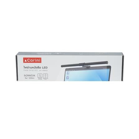 ไฟอ่านหนังสือ LED CARINI PHX003E-S 5 วัตต์ DAYLIGHT/COOL WHITE/WARM WHITE สีดำ_4