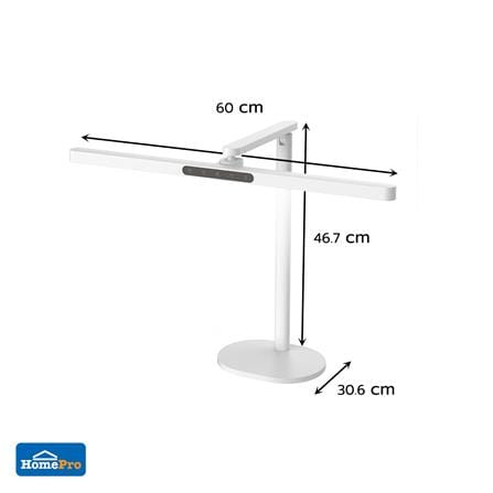 ไฟอ่านหนังสือ LED CARINI LA-E678WH 12 วัตต์ DAYLIGHT/COOL WHITE/WARM WHITE สีขาว_5