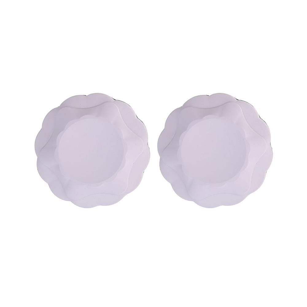 แผ่นรองหัวเข่าและข้อข้อศอกสำหรับโยคะ GRANDE สีม่วง (ชุด 2 ชิ้น)