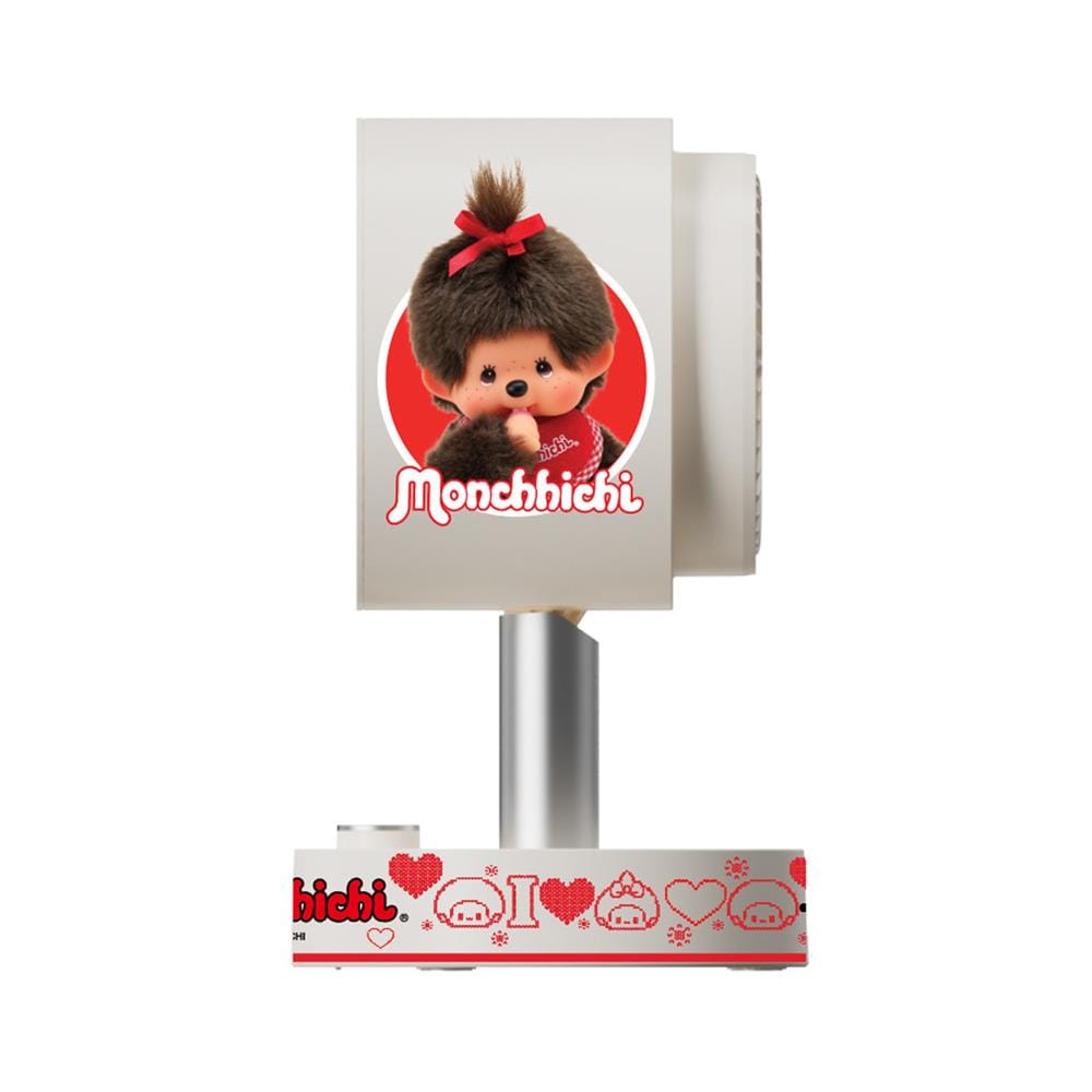 พัดลมตั้งโต๊ะ 5 นิ้ว SOTHING AIR PRO MONCHHICHI สีขาว
