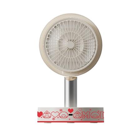 พัดลมตั้งโต๊ะ 5 นิ้ว SOTHING AIR PRO MONCHHICHI สีขาว_2