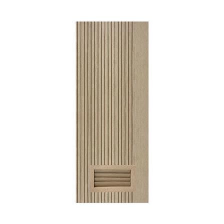 ประตูห้องน้ำโพลีสไตรีน ไม่เจาะลูกบิด LINDEKOR VERTICAL 70x200 ซม. สีบีชด้าน (เปิดด้านซ้าย เข้าด้านใน)_0