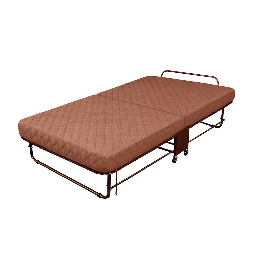 เตียงพับพร้อม TOPPER THAIBULL OLT237-90SM1 สี BROWN