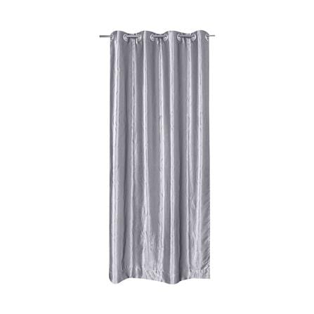 ผ้าม่าน EYELET HOME LIVING STYLE ZOE UV 130x220 ซม. สีเทา_0