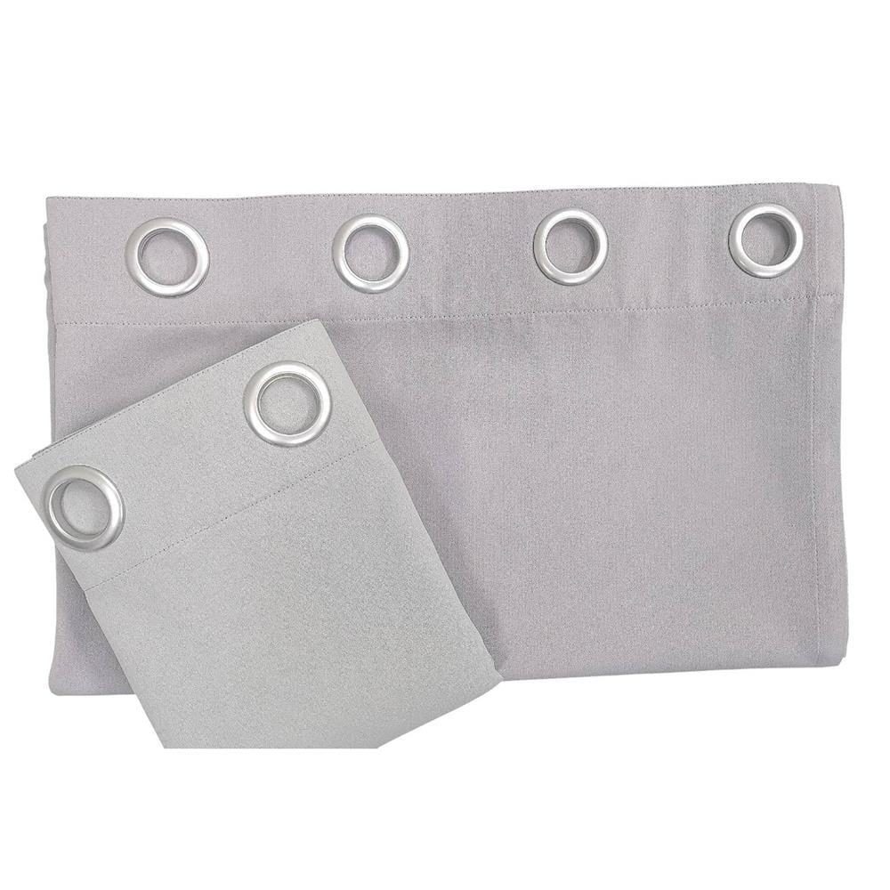 ผ้าม่าน EYELET HOME LIVING STYLE PIM UV 130x220 ซม. สีเทา