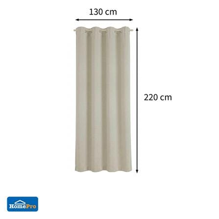 ผ้าม่าน EYELET HOME LIVING STYLE PIM UV 130x220 ซม. สีเขียว_3