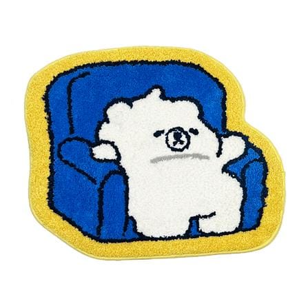 พรม SNAZZ FOAM BEAR SOFA 50x60 ซม. สีน้ำเงิน_0