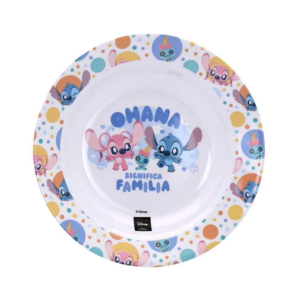 จานลึกเมลามีน 8 นิ้ว SUPERWARE STITCH ALOHA