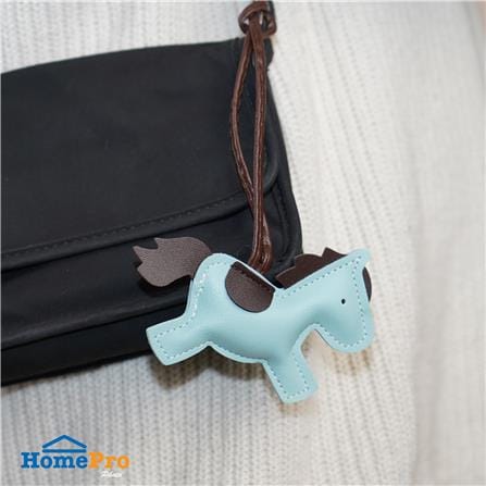 พวงกุญแจม้า HOMEPRO สีฟ้า_3