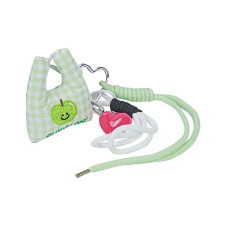 พวงกุญแจถุงผ้าช้อปปิ้ง PUFFY BAG HOMEPRO สีเขียว_1