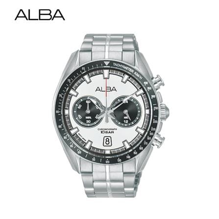 นาฬิกาข้อมือผู้ชาย ALBA SIGNA A4B023X 44 มม. สี SILVER/WHITE/BLACK_0