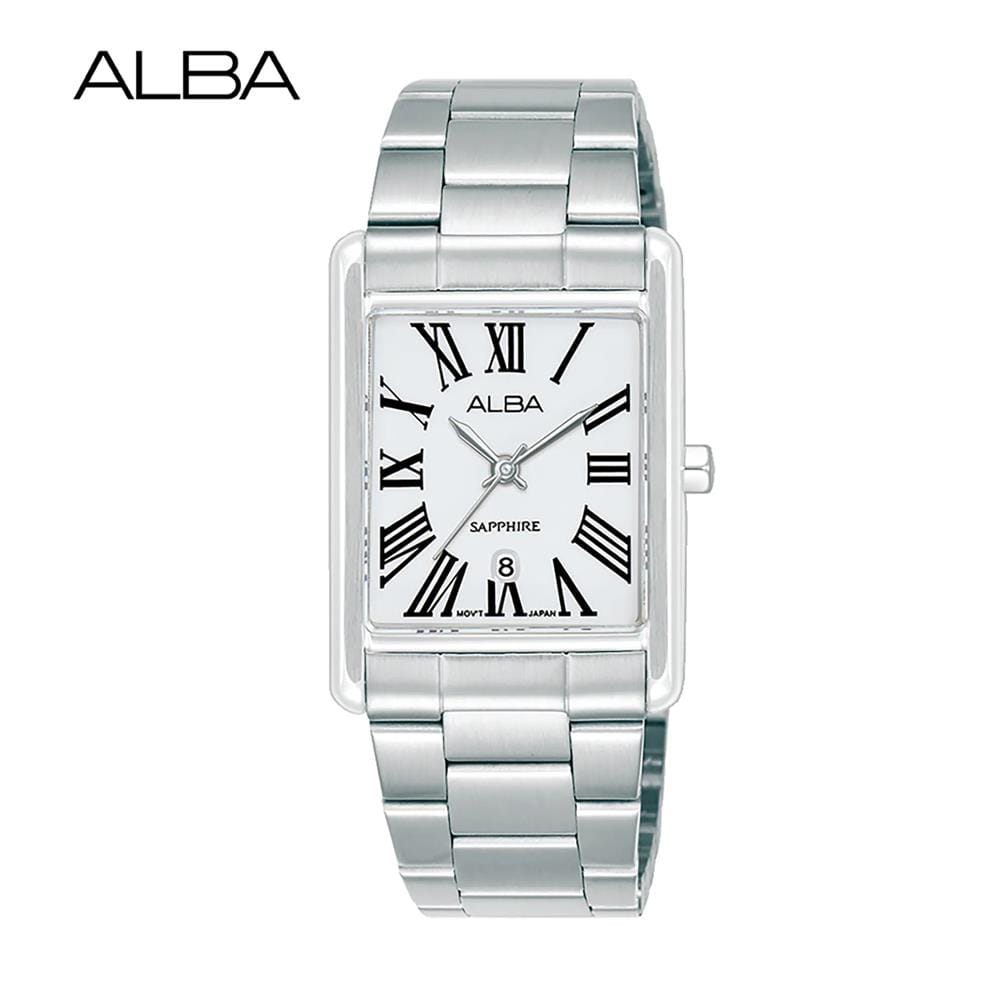 นาฬิกาข้อมือผู้หญิง ALBA CASUAL AH7ET1X 25.5 มม. สี SILVER/WHITE