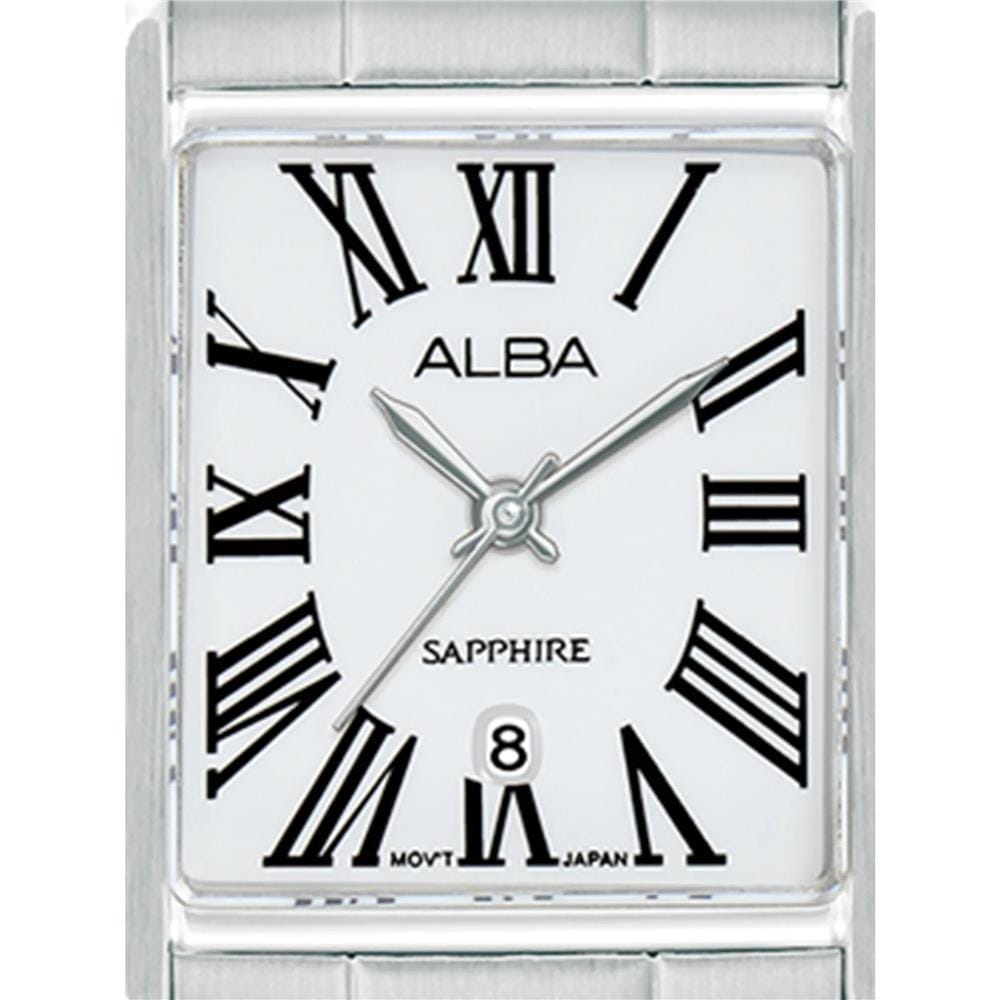 นาฬิกาข้อมือผู้หญิง ALBA CASUAL AH7ET1X 25.5 มม. สี SILVER/WHITE