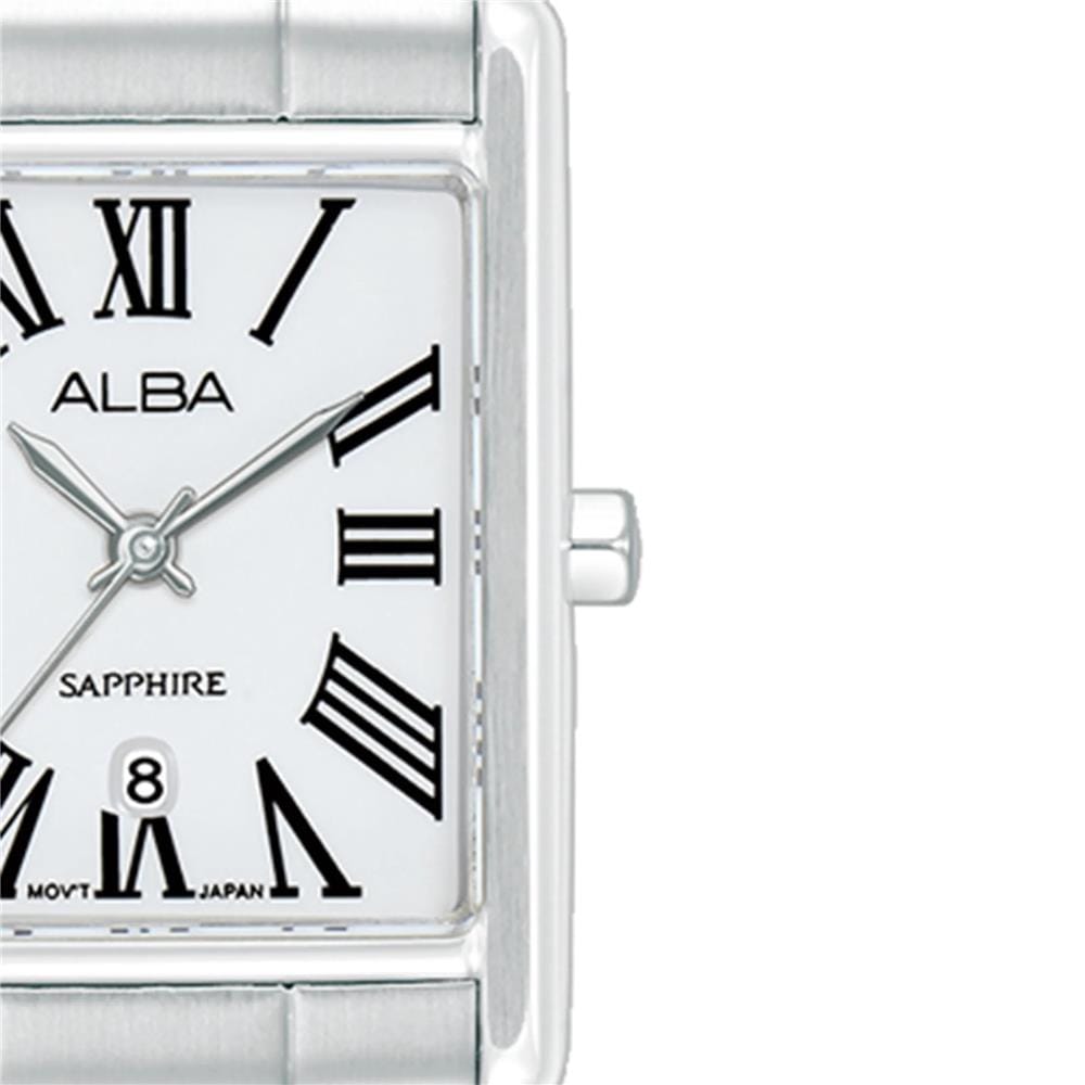 นาฬิกาข้อมือผู้หญิง ALBA CASUAL AH7ET1X 25.5 มม. สี SILVER/WHITE