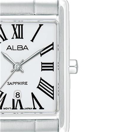 นาฬิกาข้อมือผู้หญิง ALBA CASUAL AH7ET1X 25.5 มม. สี SILVER/WHITE_3