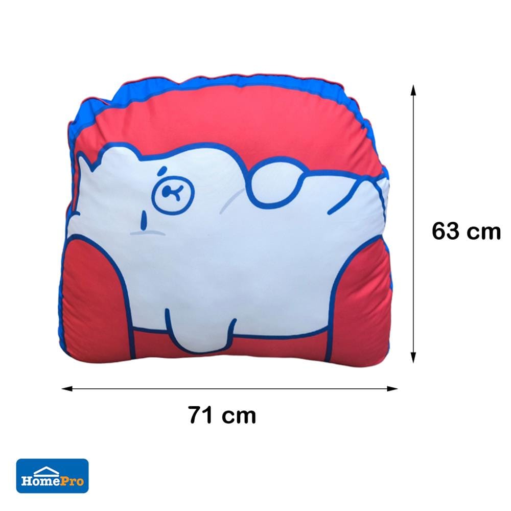หมอนอิง SNAZZ FOAMBEAR SOFA 24.5x27.5 นิ้ว สีแดง